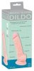 Dildo silikonowe medyczne z przyssawką 18 cm